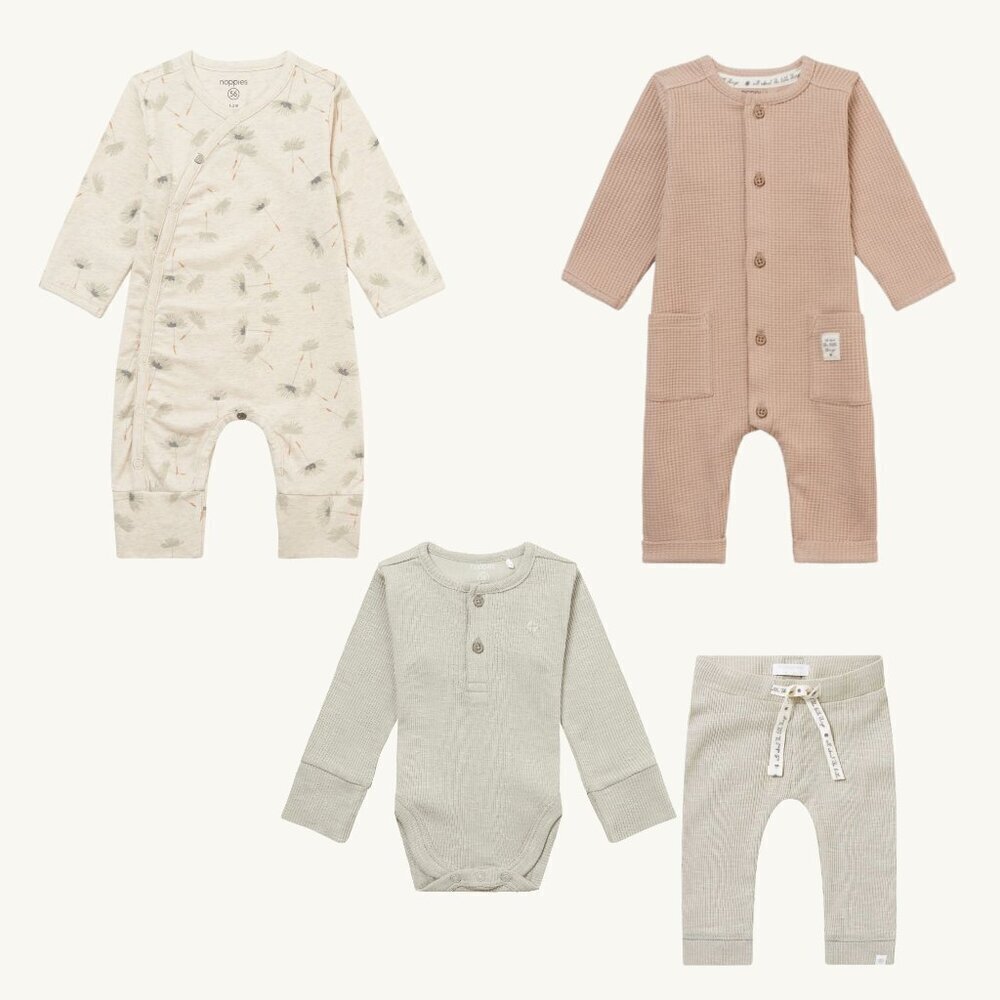 NWT - Organic premium European brand newborn set